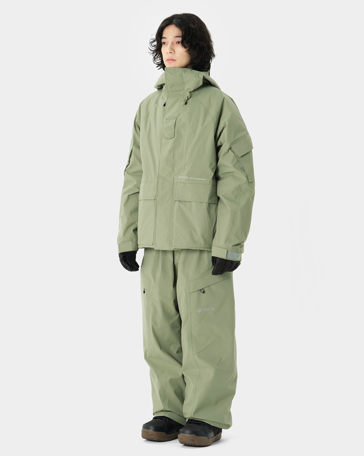 GTX (VTX X EIDER) WIDE 2L PANTS OIL GREEN (Wide fit) - DIMITO GTX (VTX X EIDER) WIDE 2L PANTS OIL GREEN (Wide fit) - DIMITO
