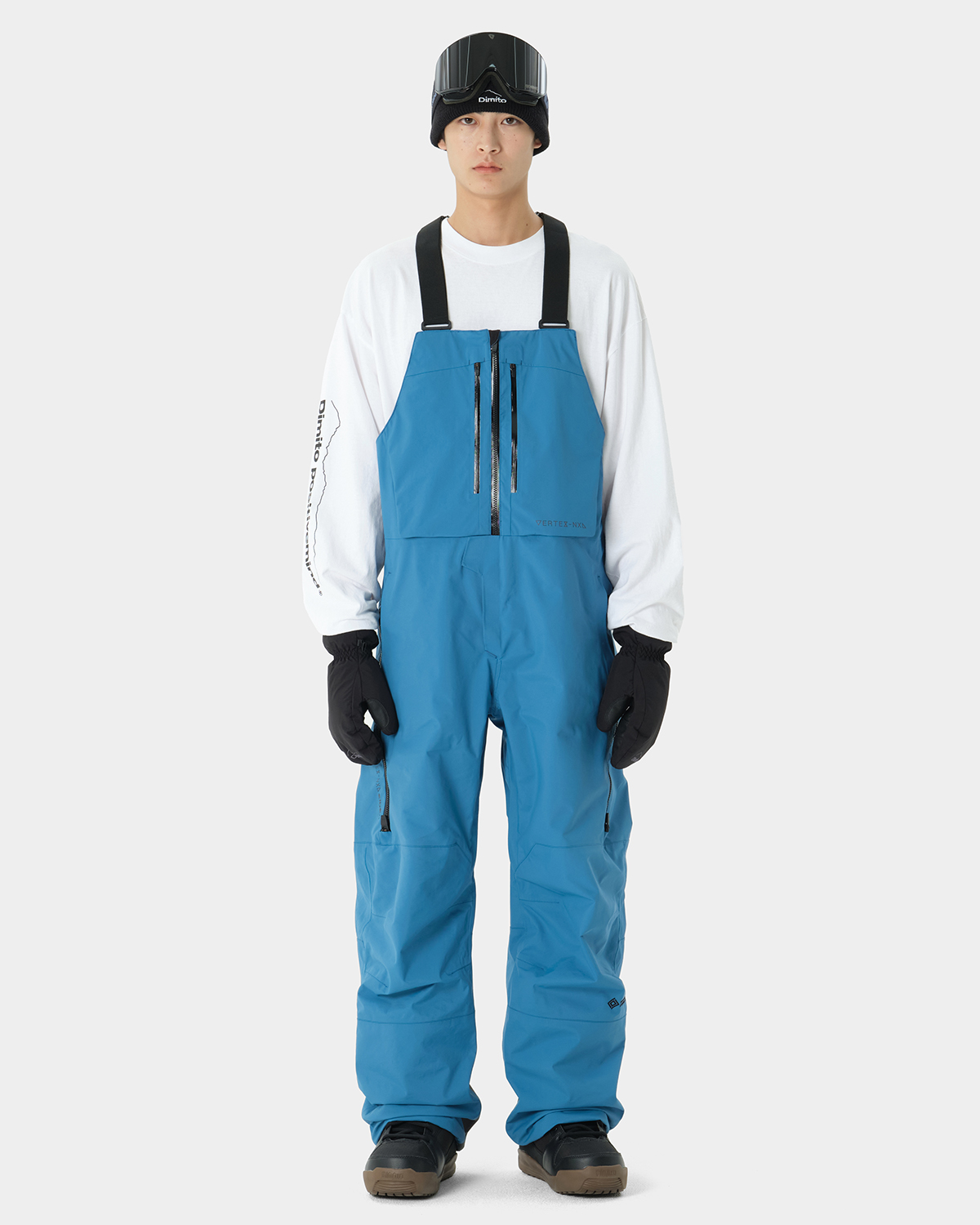 GTX (VTX X EIDER) BIB 2L PANTS AQUA STEEL (Standard fit GTX (VTX X EIDER) BIB 2L PANTS AQUA STEEL (Standard fit