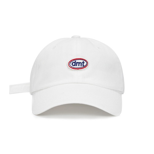 POINT STITCH 6 PANEL CAP WHITE WASHED