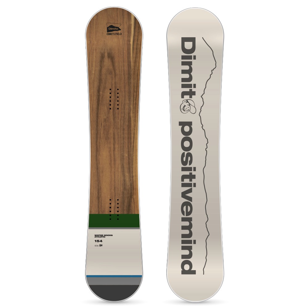 EBFD WINTER WOODS ATHLETIC (DIMITO X EBFD) SNOWBOARD 154