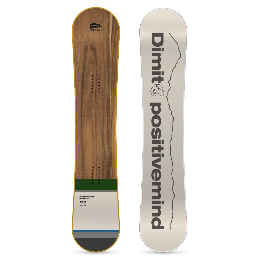EBFD WINTER WOODS ATHLETIC (DIMITO X EBFD) SNOWBOARD 150