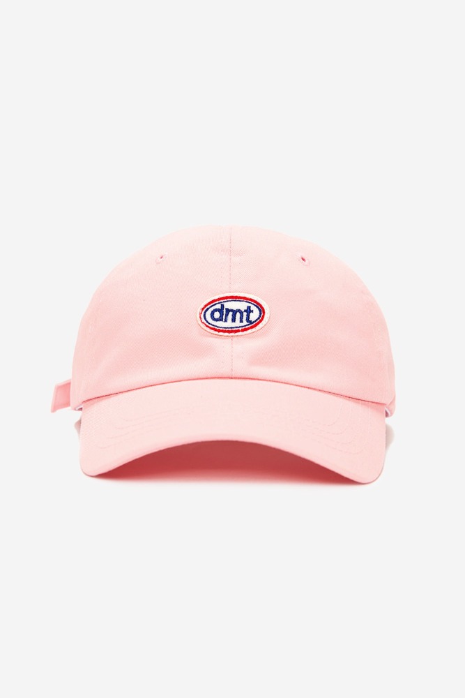 POINT STITCH 6 PANEL CAP BABY PINK WASHED