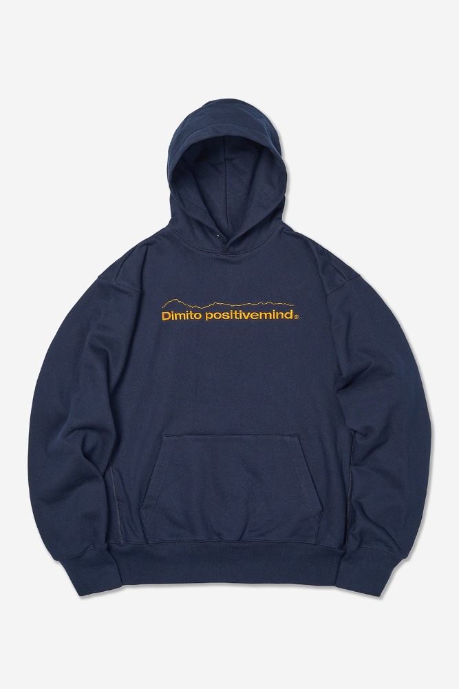 MT LOGO HOODIE NAVY