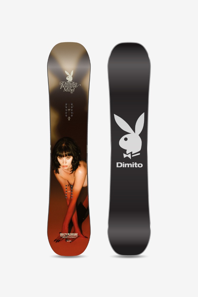 (PLAYBOY X DIMITO) GUILTY PLEASURE SNOWBOARD 150