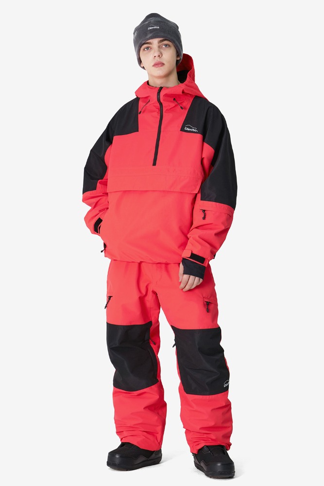 BLOCK MT JACKET CRIMSON