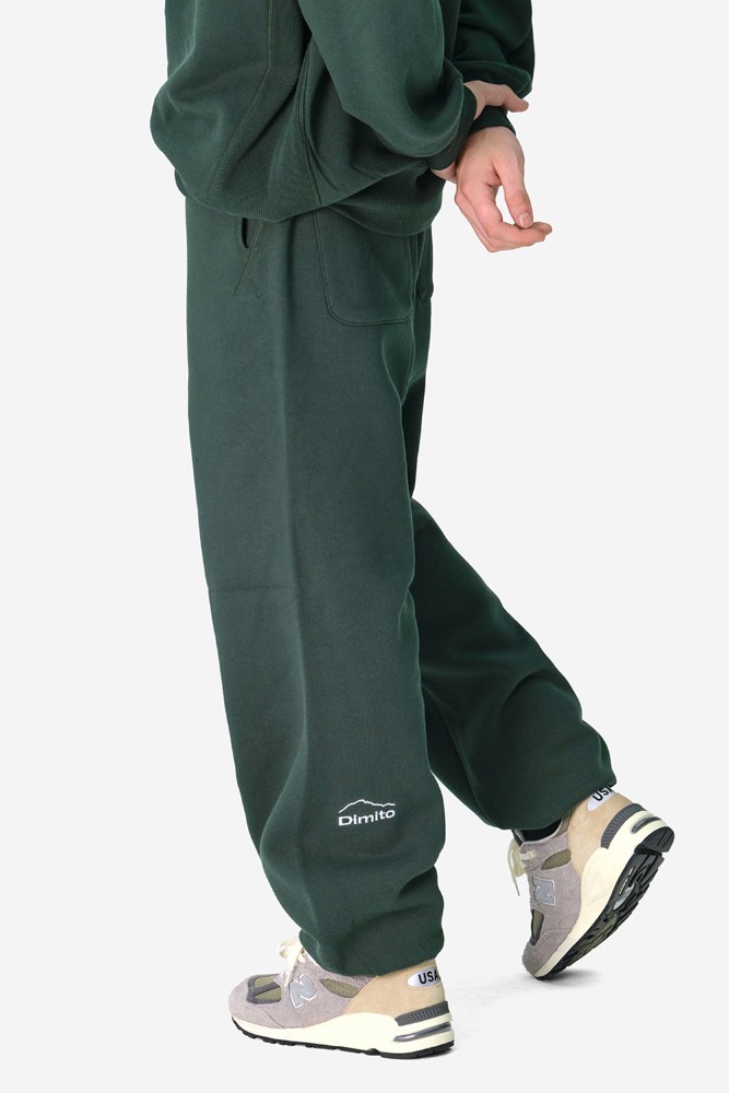 TEAM SWEATPANTS FOREST GREEN