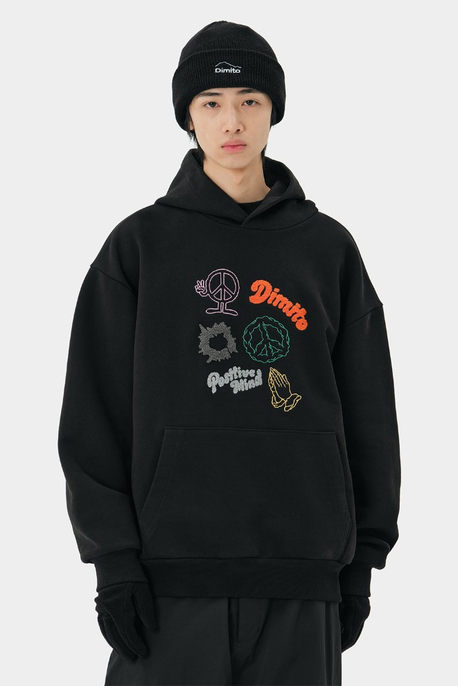 PRAY HOODIE BLACK