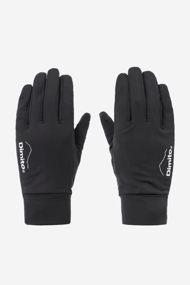 FLEXIBLE LINER GLOVES BLACK