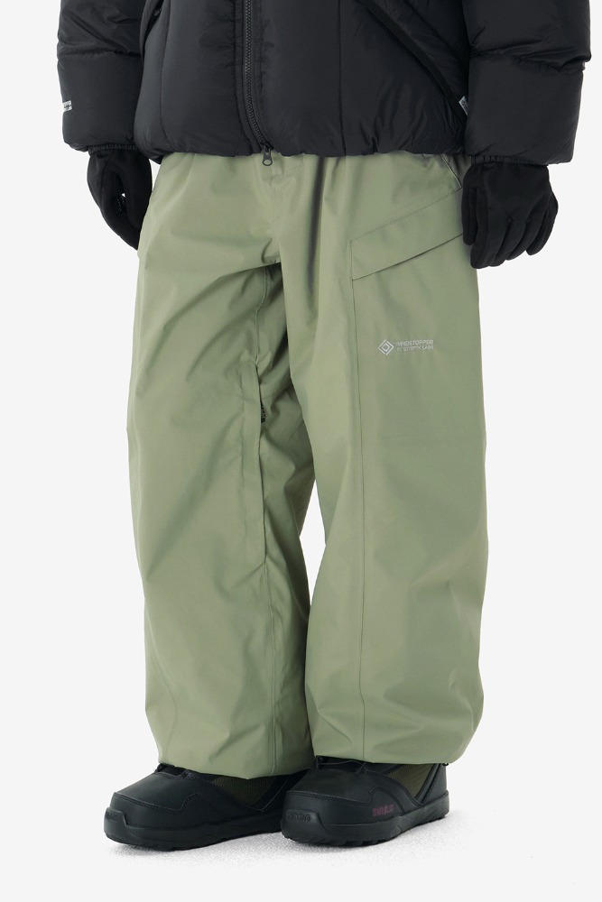 GTX (VTX X EIDER) WIDE 2L PANTS OIL GREEN (Wide fit)