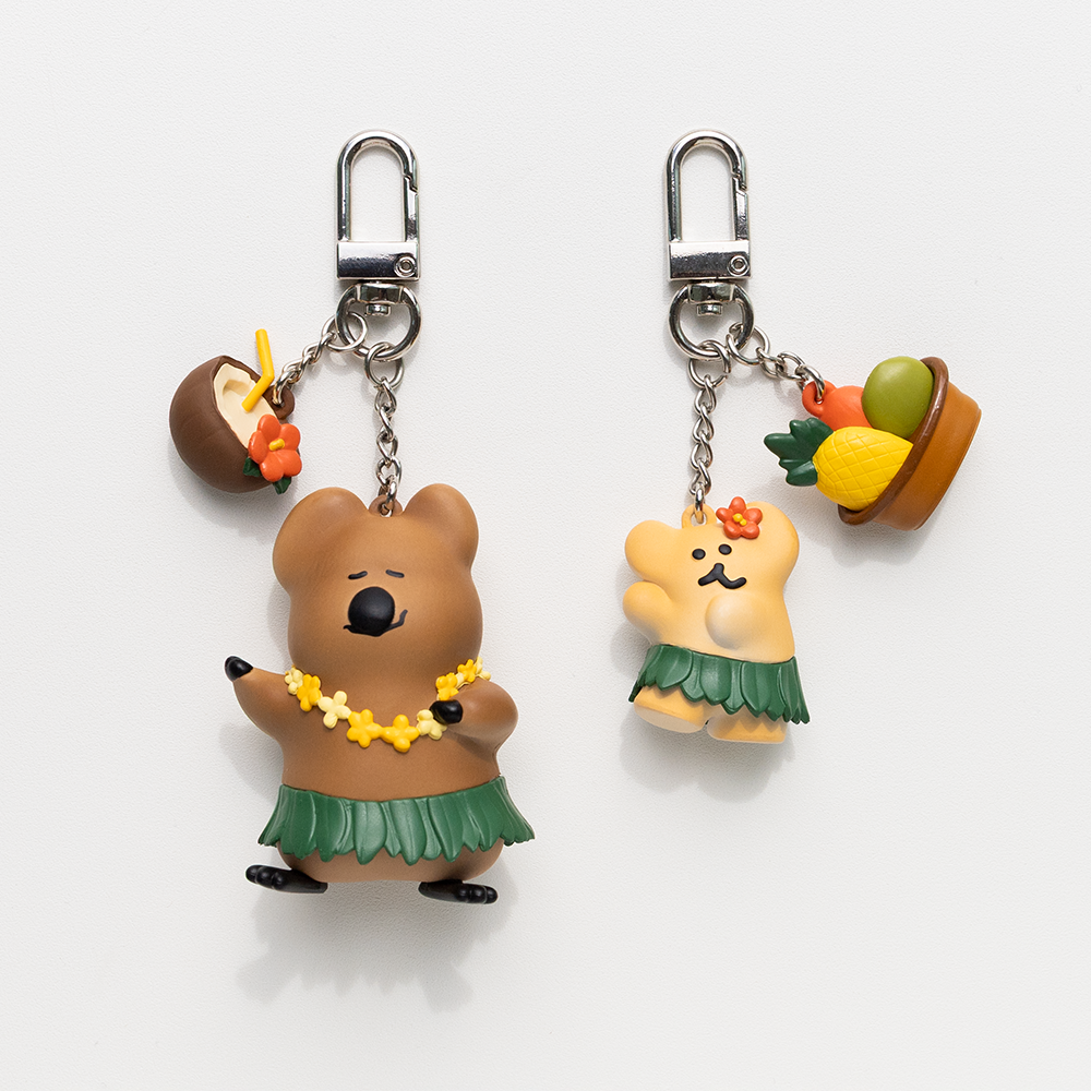 Kinone くま　茶匙 Keyring - DINOTAENG