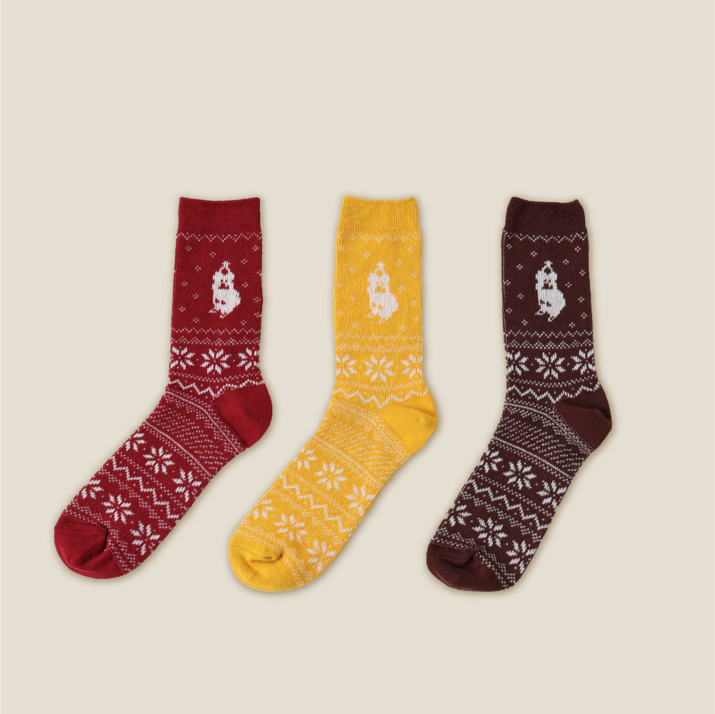 Santa Quokka Nordic Socks