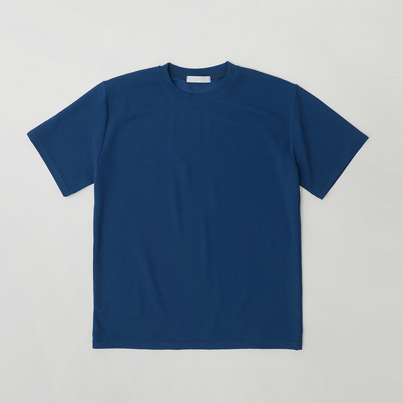 반팔 티셔츠 네이비블루 색상 이미지-S4L59