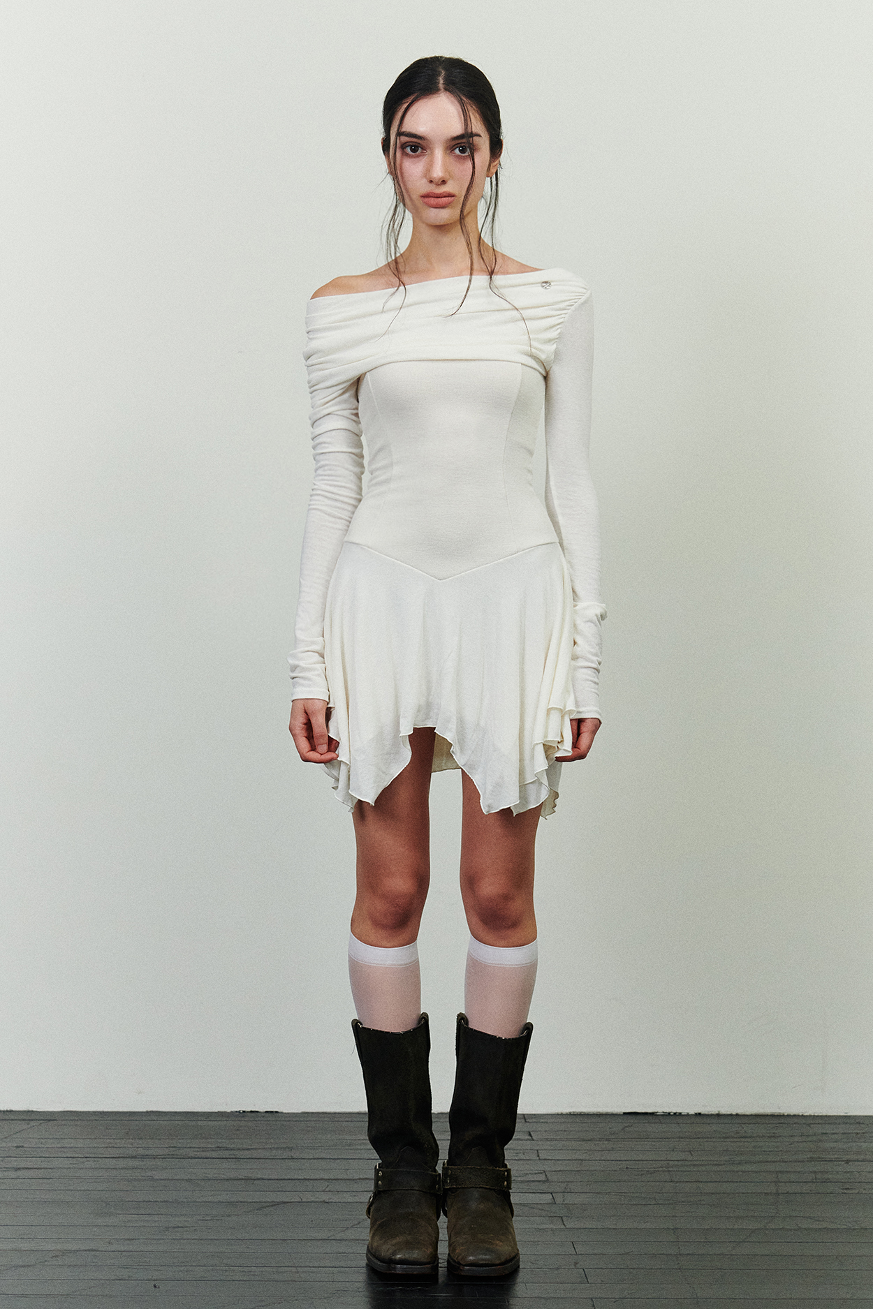 PAIN OR PLEASURE★韓国★人気シリーズ★ORCHID TUBE DRESS 3色 ORCHID TUBE TOP cream - PAIN OR PLEASURE