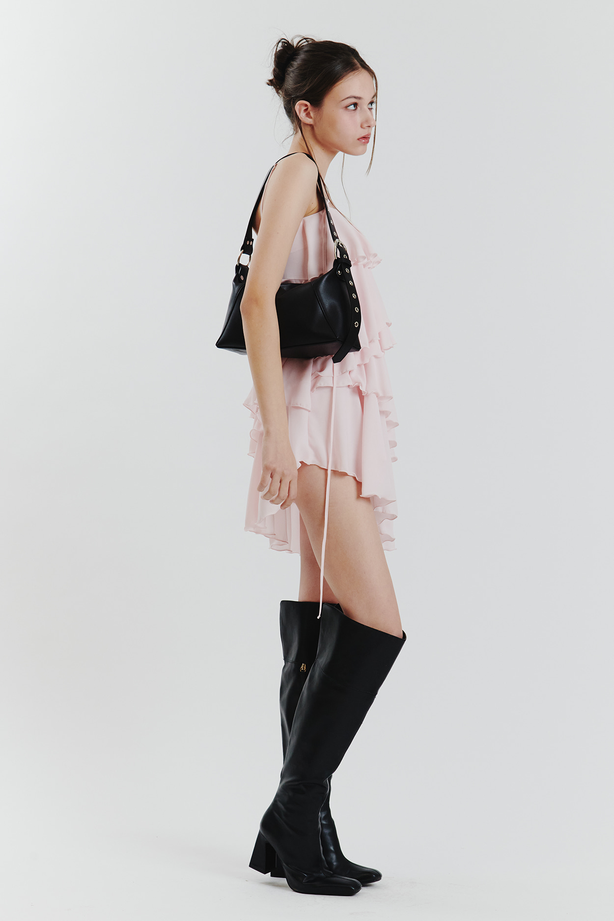 早期完売★PAIN OR PLEASURE★AMBER LEATHER BAG★black★大人気 AMBER LEATHER BAG black - PAIN OR PLEASURE