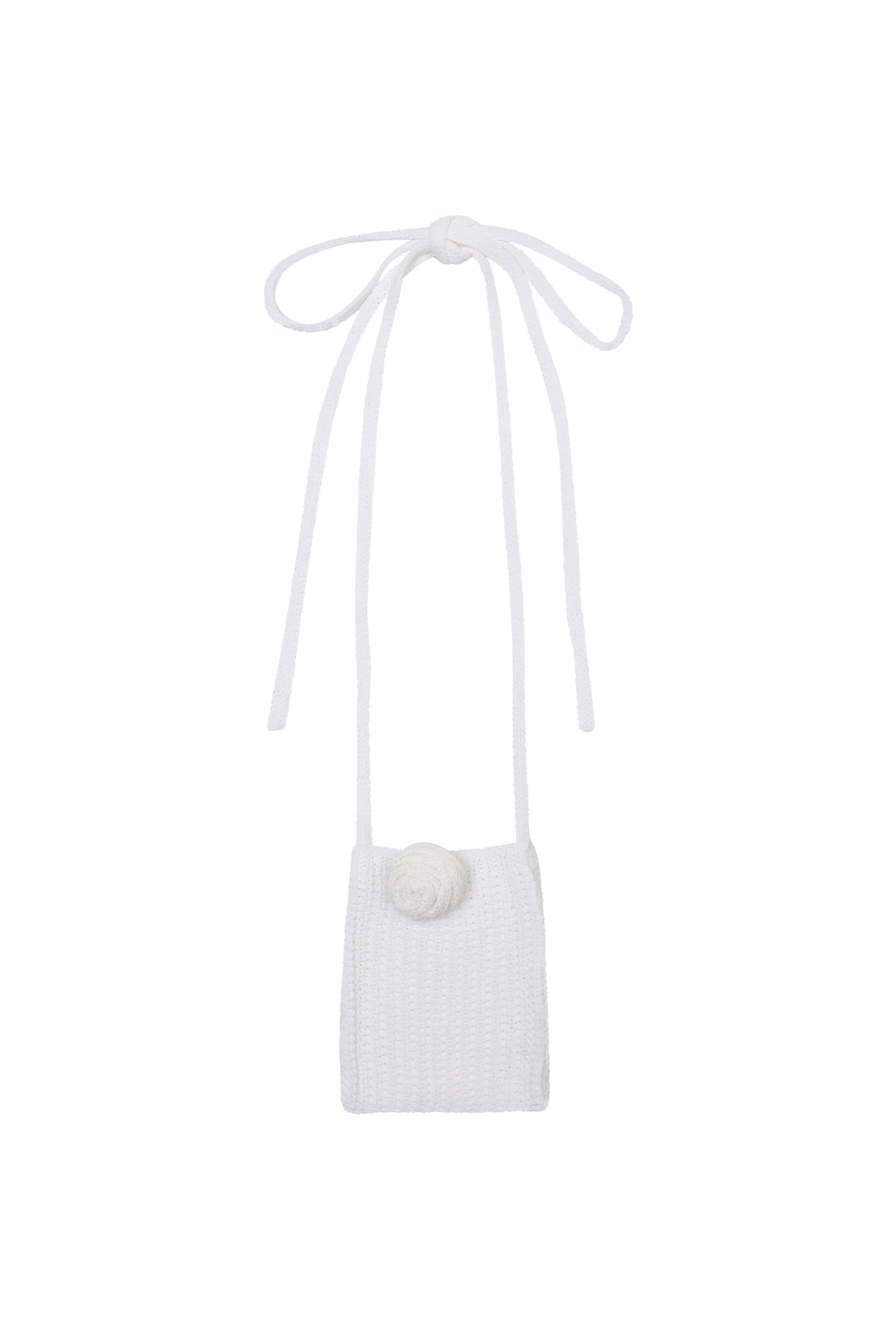 ROSE MINI BAG white