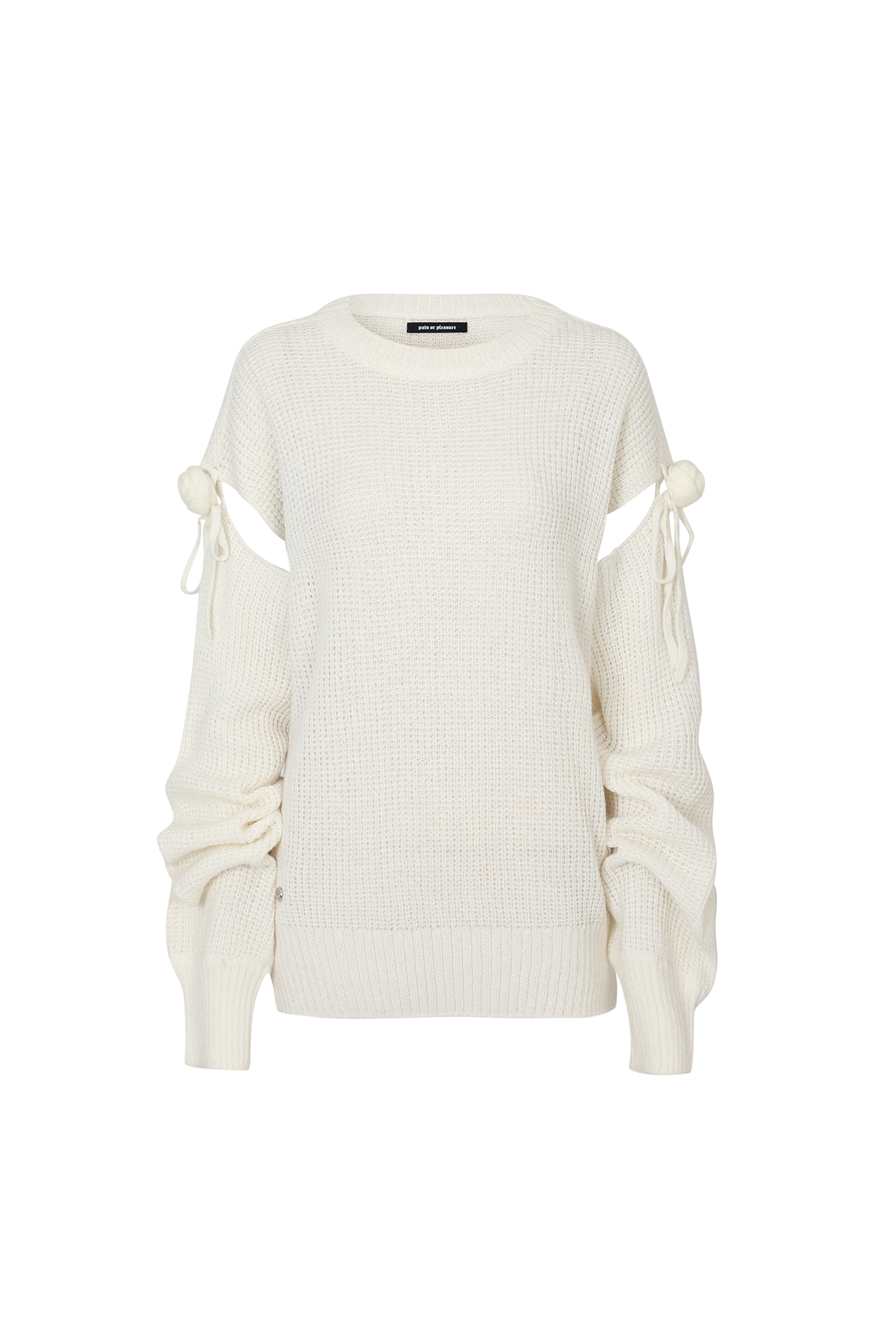 ROSE CUT OUT KNIT ivory