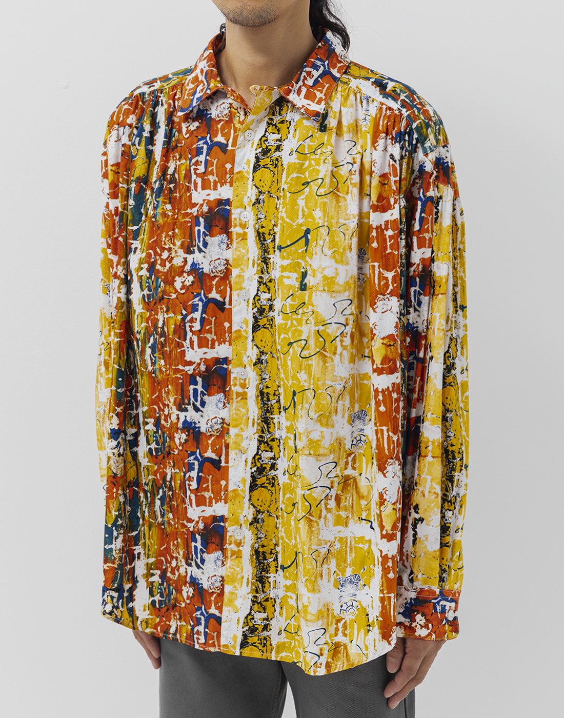 aie painter shirts abstract print multi | www.trevires.be