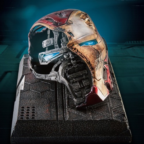 [Beast Kingdom] 비스트킹덤 MC-038 - 어벤져스 : 엔드게임 - 마스터 크레프트 아이언맨 마크50 헬멧 (데미지) [Avengers: Endgame Master Craft Iron Man Mark50 Helmet Battle Damaged]