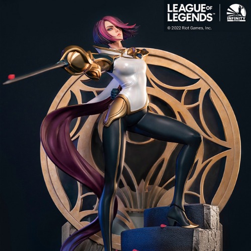 [Infinity Studio] 인피니티스튜디오 리그 오브 레전드-그랜드 듀얼리스트 피오라 로랑[League of Legends The Grand Duelist- Fiora Laurent 1/4 statue] 1/4스태츄
