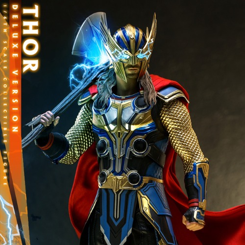 [HOTTOYS] 핫토이 MMS656 토르: 러브 앤 썬더 토르 [디럭스 버전] 1/6 액션피규어 [Thor: Love and Thunder Thor [Deluxe Version] 1/6 scale Collectible Figure]