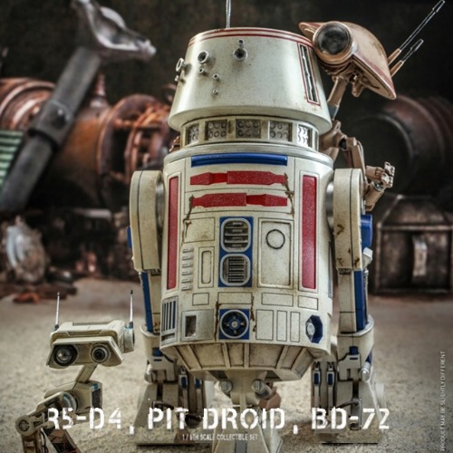[HOTTOYS] 핫토이 TMS086 스타워즈 북 오브 보바펫 : R5-D4 피트 드로이드 BD-72 1/6 액션피규어 [Star Wars The Book of Boba Fett : R5-D4  Pit Droid BD-72 1/6 scale Collectible Figure]