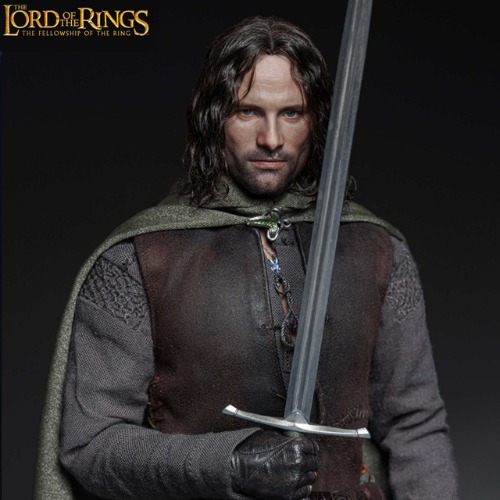 [QueenSTUDIOS X INART] 퀸스튜디오 X 인아트 반지의 제왕 - 아라곤 [프리미엄] (식모 버전) 1/6 액션피규어 [The Lord of the Ring Aragorn (Premium) 1/6 scale  1/6 Action figure]