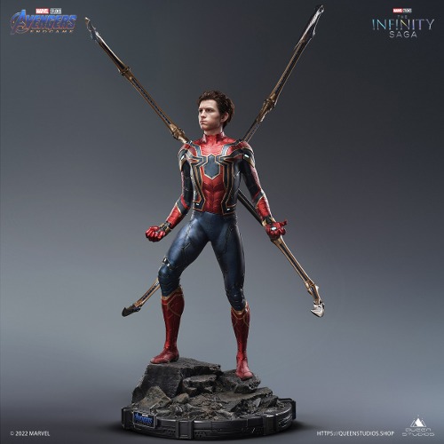 [QueenSTUDIOS] 퀸스튜디오 마블 어벤져스 : 엔드게임 아이언 스파이더맨[프리미엄] 1/2 스태츄 [Marvle Avengers : End Game Iorn Spider-Man[Premium] 1/2 scale statue]