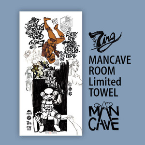 Mancave, 한정판, 비치타월, (60cm X 120cm), limited towel ,7ing, 칠링,타올,맨케이브