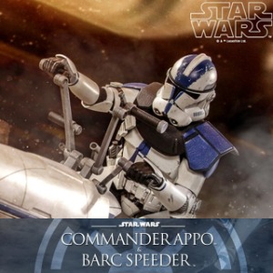 [HOTTOYS] 핫토이 TMS076 스타워즈 클론전쟁 1/6 스케일 커맨더 Appo 및 BARC 스피더 세트[Star Wars The Clone Wars 1/6th scale Commander Appo and BARC Speeder Collectible Set]