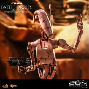 [HOTTOYS] MMS649 스타워즈2 클론의 습격 - 배틀드로이드 1/6 액션피규어[Star Wars Episode II Attack of the Clones - 1/6 scale Battle Droid Collectible Figure]