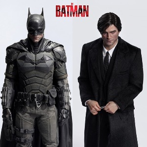 [QueenSTUDIOS X INART] 퀸스튜디오 X 인아트 더 배트맨 : 배트맨 &amp; 브루스 웨인 합본 (디럭스) 1/6 액션피규어 [The Batman : Batman &amp; Bruce Wayne Set (Deluxe) 1/6 Scale Collectible Figure]
