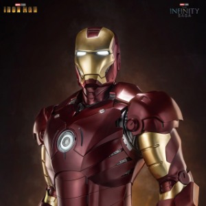 [QueenSTUDIOS] 퀸스튜디오 마블 아이언맨 마크3 1:1 스태츄 [Marvel Iron Man Mark3 1:1 scale Statue]