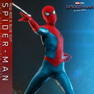 [HOTTOYS] 핫토이 MMS679 마블 스파이더맨 : 노 웨이 홈 - 스파이더맨 (뉴 레드&amp;블루 슈트) 1/6 액션피규어 [Marvel Spider-Man : No Way Home - Spider-Man (New Red&amp;Blue Suit) 1/6 Scale Collectible Figure]