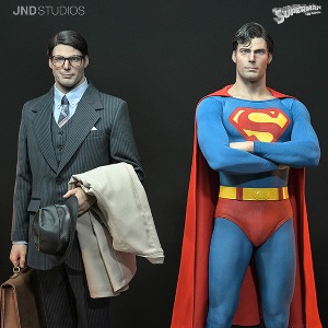 [JND Studio] JND스튜디오 : HMS014 슈퍼맨 (1978) - 슈퍼맨 [듀오 버전] 1:3 하이퍼 리얼 무비 스태츄 [HMS014 Superman (1978) - Superman 1:3 Statue]