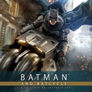 [HOTTOYS] 핫토이  MMS705 더 플래시 : 배트사이클+배트맨 세트 1/6 액션피규어 [The Flash - 1/6th scale Batcycle+Batman set Collectible FIgure]
