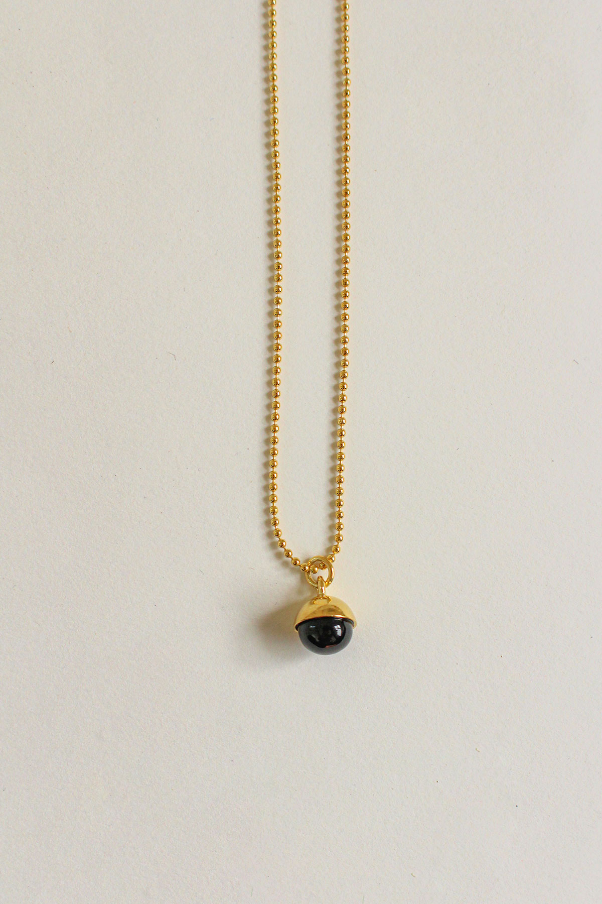 CLASSIC GOLD NECKLACE (925 SILVER)