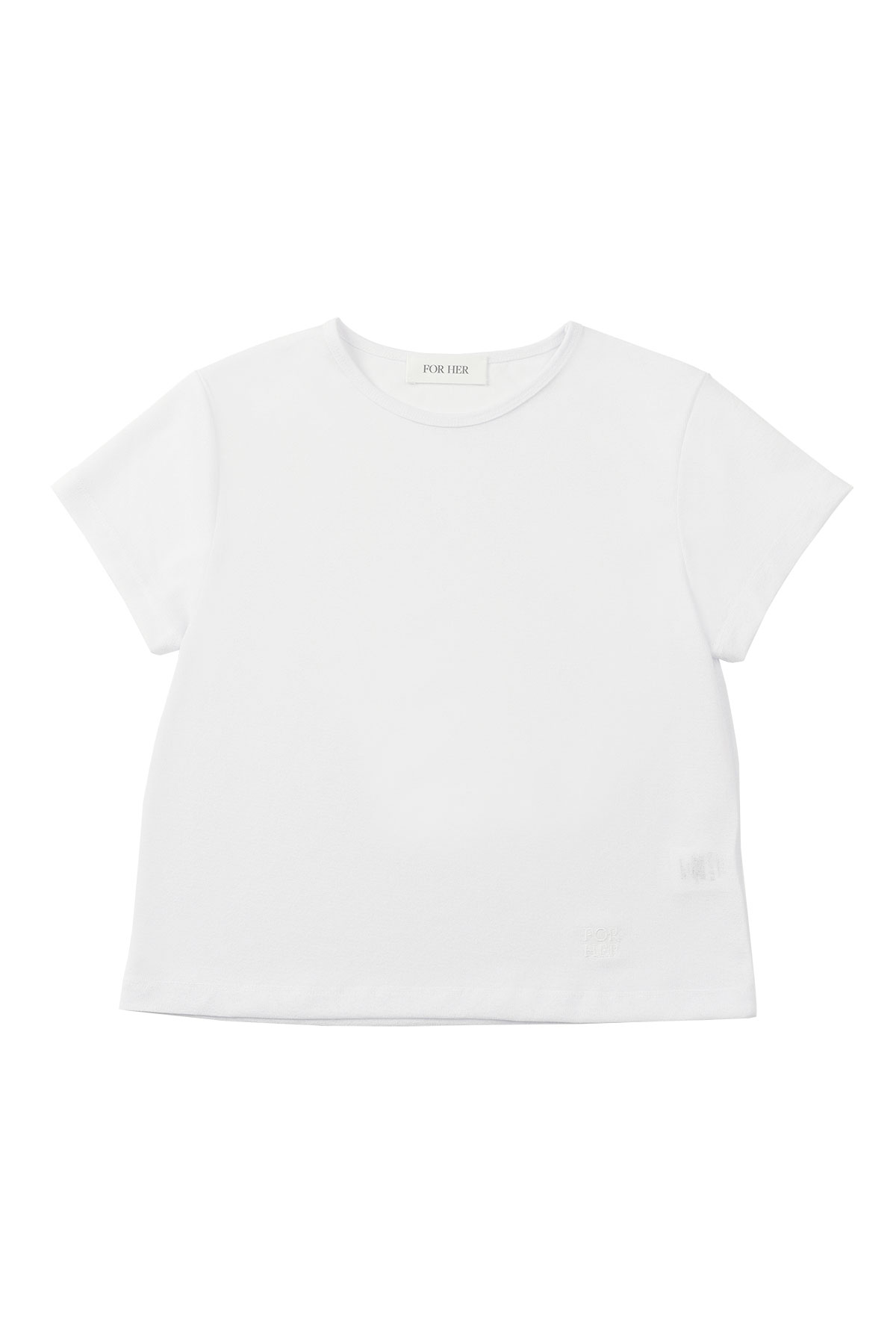 COOLING HALF SLEEVE TOP (WHITE)