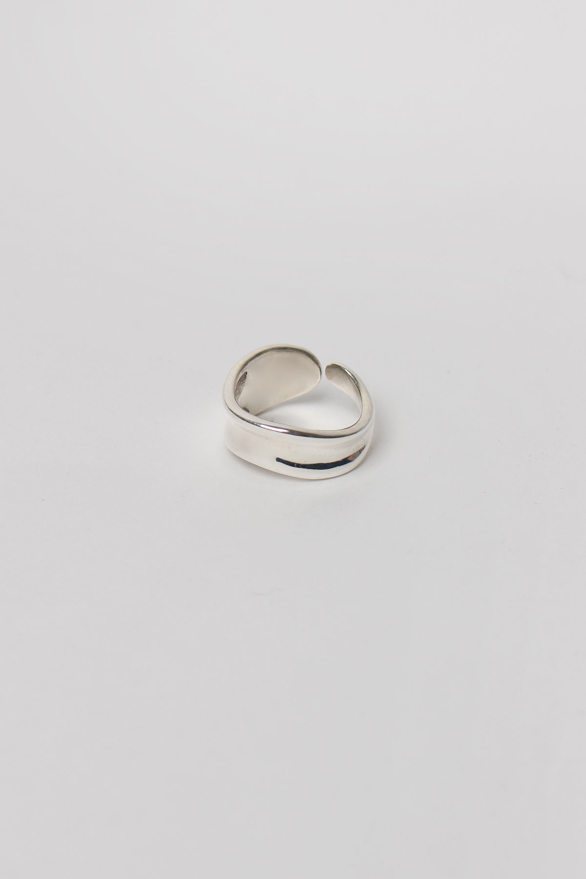 BOLD OPEN RING (925 SILVER)