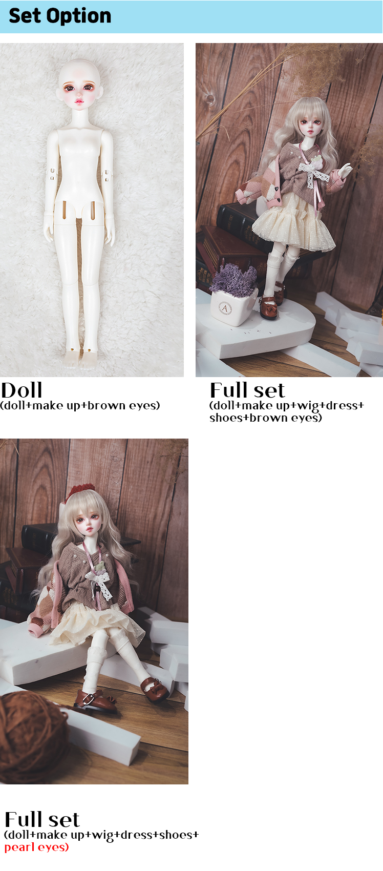 リリー 31cm セットDollOrange ver. | Dollfie & BJDs | Dollsn