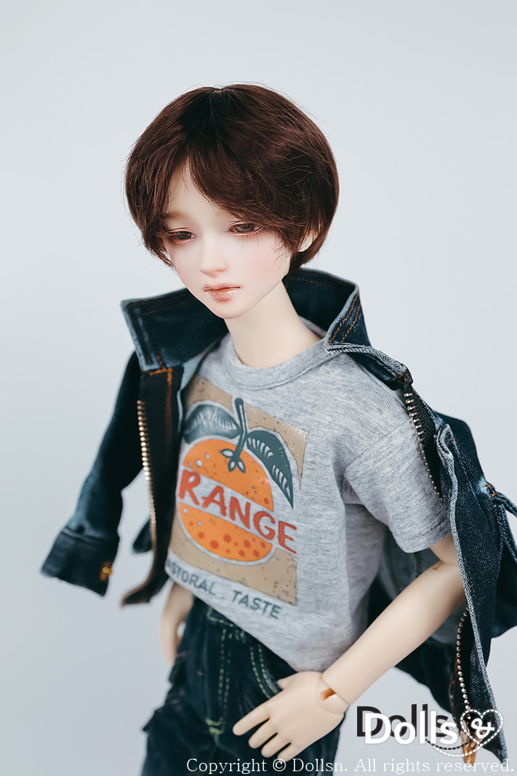 WMM-018 (Chocolate) BJD・DD 娃娃假发 1/4 MSD - photo 4 | DOLLSN