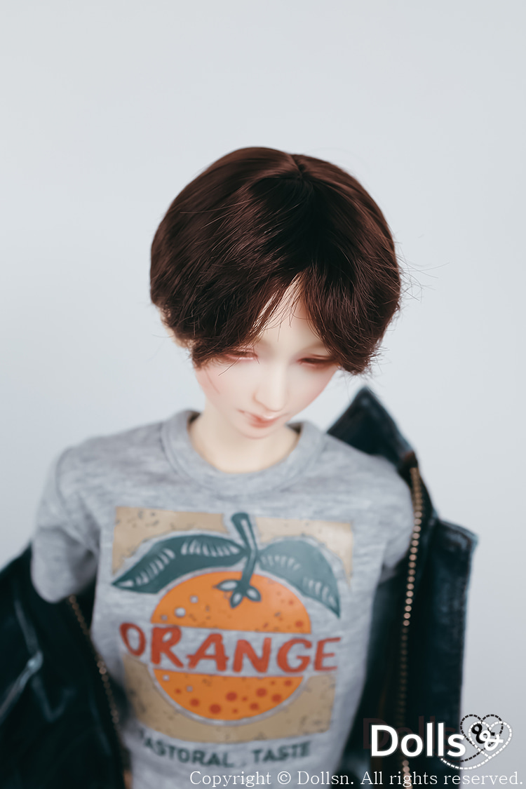 WMM-018 (Chocolate) BJD・DD 娃娃假发 1/4 MSD - photo 5 | DOLLSN
