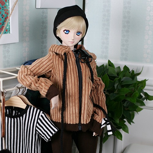 Hoodie Zip-up and Pants with Beanie 1/3 - DOLLSN,DD,BJD TOTAL SHOP
