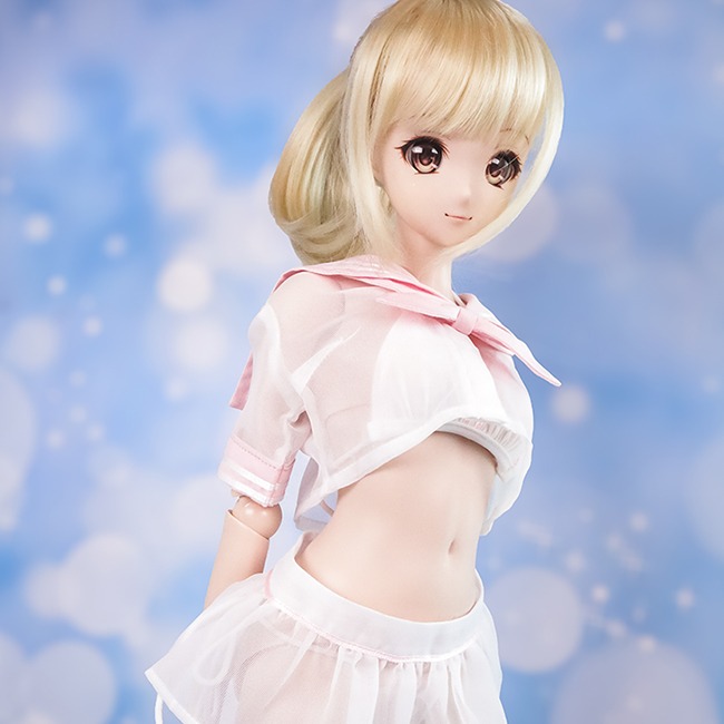 sailor swimsuit set pink 1/3