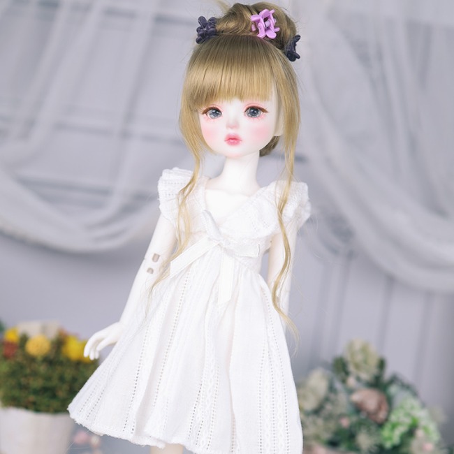 sleeveless dress (long version) for 1/6