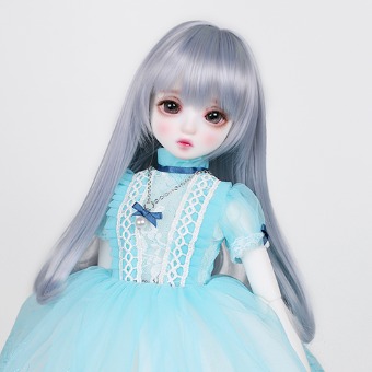 WMM-002 (Blue Silver) - DOLLSN,DD,BJD TOTAL SHOP