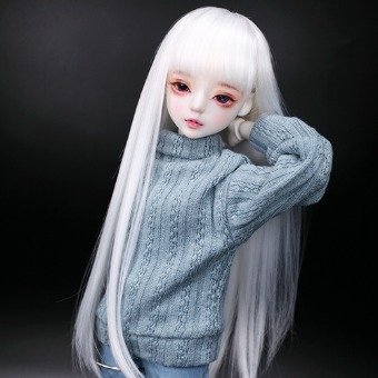 BJD wig straight for 1/4