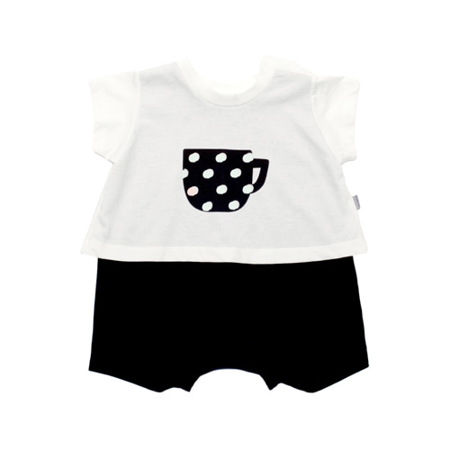 tea time baby playsuit