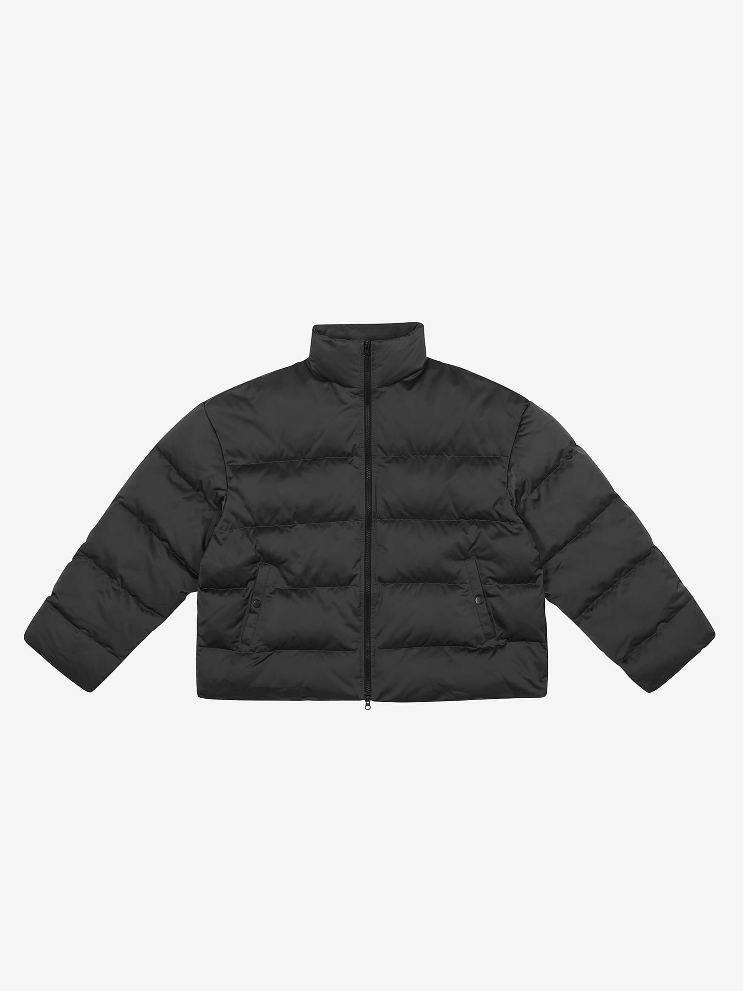 Oversized Padded Jacket - Charcoal