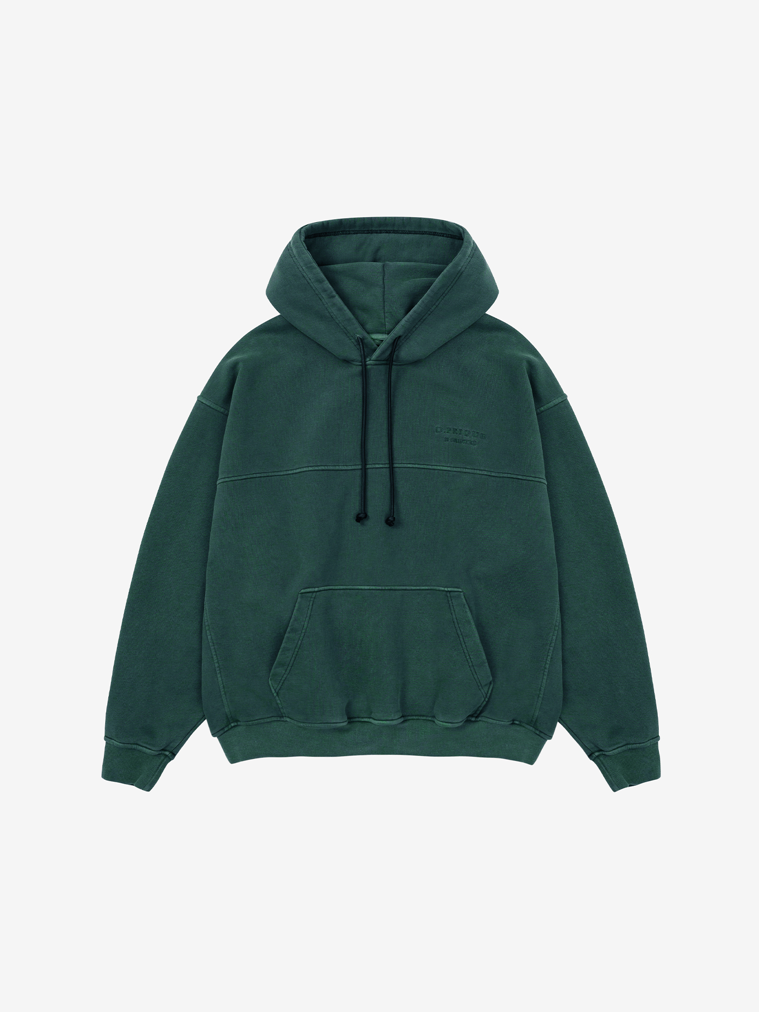 Washed Hoodie - Forest Green
