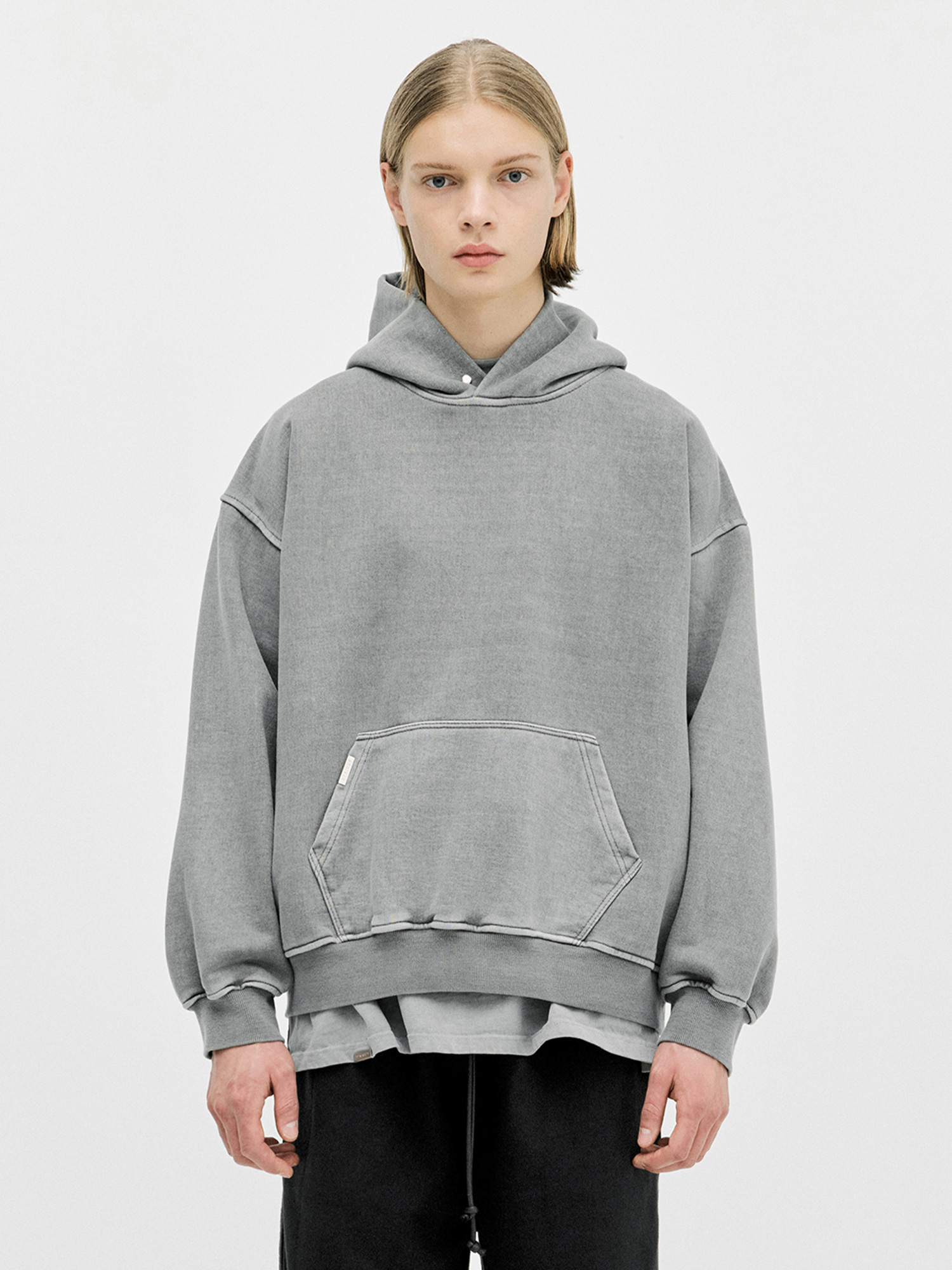 Classic Hoodie - Washed Grey